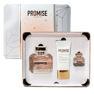 【J.LO 珍妮佛羅培茲】JLO Promise 許諾之吻淡香精禮盒 -淡香精100ml+身體乳75ml+小香10ml(專櫃公司貨)