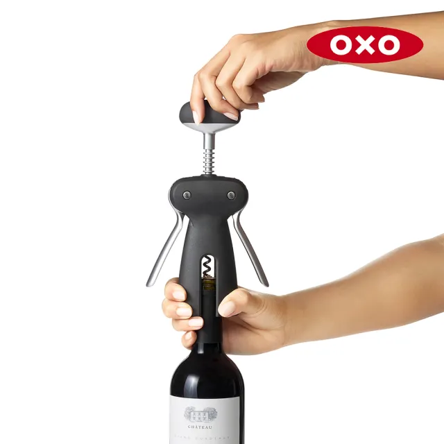 美國OXO】鋁箔切割螺旋開酒器- momo購物網- 好評推薦-2026年9月