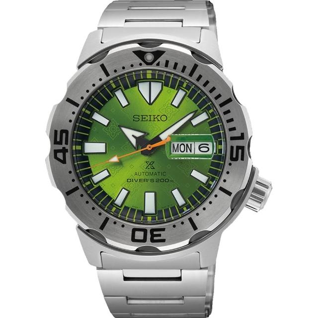 【SEIKO 精工】Prospex 亞洲限量版 Prajam Yam 200米潛水機械錶(SRPL41K1/4R36-17Z0G)