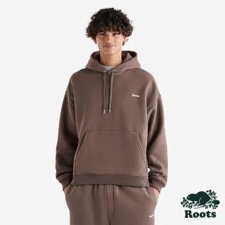 【Roots】Roots 男裝-CLOUD 連帽上衣(咖啡色)