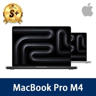 【Apple】S+級福利品 MacBook Pro 14吋 M4 晶片 10核心CPU 與 10核心GPU 16G 512GB(原廠保固中)