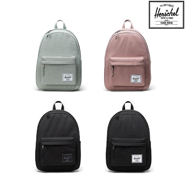 【Herschel】官方直營 Classic Backpack 13吋 14吋 後背包 黑 極致黑 粉 青瓷綠(11544)