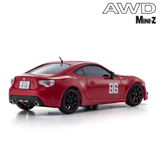 【KYOSHO】MINI-Z AWD Toyota 86 MF GHOST 燃油車鬥魂版本 32650MF(MINI-Z 遙控車)