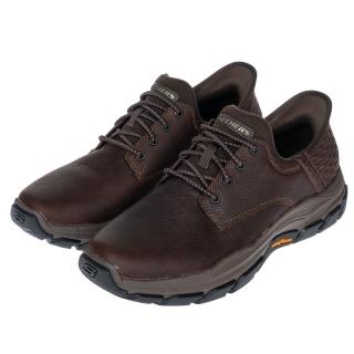 【SKECHERS】男鞋 休閒系列 休閒鞋 瞬穿舒適科技 RESPECTED(205201RDBR)