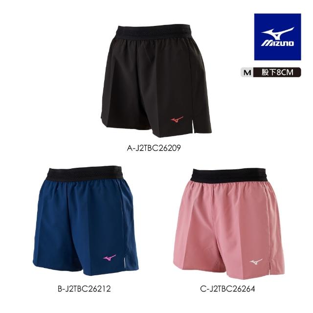 【MIZUNO 美津濃】女款路跑短褲 J2TBC262XX（任選一件）(短褲)