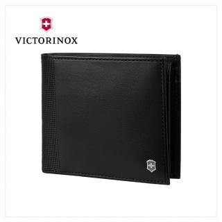 【VICTORINOX 瑞士維氏】Altius Alox 雙摺5卡零錢包皮革短夾(611571)
