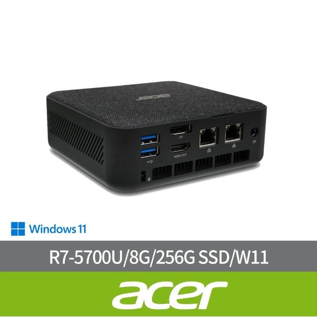 【Acer 宏碁】RB102 AMD R7 迷你電腦(RB102/R7-5700U/8G/256G SSD/W11)