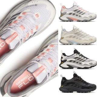 【MERRELL】MOAB SPEED 2 GTX 女款 防水 登山鞋(ML038514 ML500452 粉灰 黑 戶外鞋 越野 防水 黃金大底)