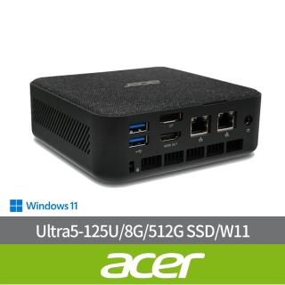 【Acer 宏碁】RB102 Ultra5 12核迷你電腦(RB102/Ultra5-125U/8G/512G SSD/W11)