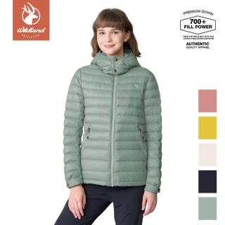 【Wildland 荒野】700FP可拆帽輕暖羽絨外套 女 0B22101(防風 防潑水 透氣彈性 輕量保暖)