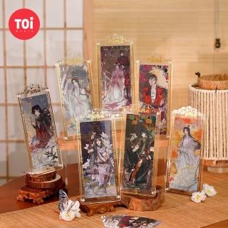 【TOi 圖益】天官賜福-踏清風此間逢 屏風盲盒拼圖亞克力105片x6 整套端盒(成人治癒手工玩具動漫插畫桌遊IP)