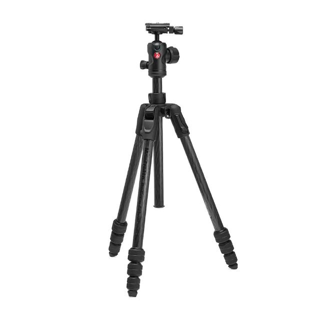 【Manfrotto 曼富圖】Befree Advanced 玄影碳纖維旋鎖三腳架(公司貨)