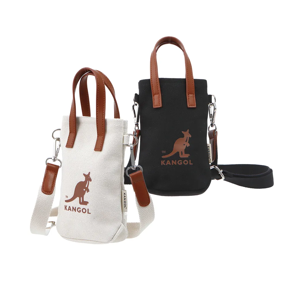 【KANGOL】袋鼠 帆布皮配小側包 65251708