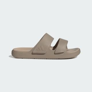 【adidas 愛迪達】拖鞋 男鞋 女鞋 運動 ZNSORY SANDAL 卡其 JI1857