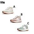 【FitFlop】F-MODE皮革麂皮異材質厚底休閒鞋女(三色)