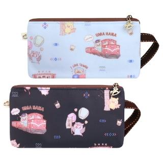 【uma hana】臺灣小鷗長型隨身收納的長零錢包-3入組(長型零錢包/隨身收納袋/防水零錢包)