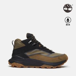 【Timberland 官方旗艦】男款橄欖色Motion Access防水中筒健走鞋(A6DX6EXD)