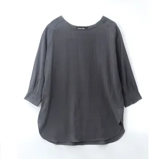 【Master Max】薄款七分袖寬鬆素面上衣(8327008)