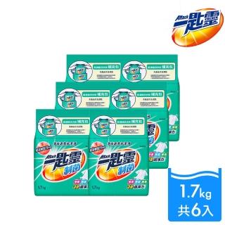 【一匙靈】ATTACK制菌超濃縮洗衣粉補充包(1.7KGX6包/箱)