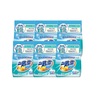 【一匙靈】ATTACK制菌超濃縮洗衣粉補充包(1.7KGX6包/箱)