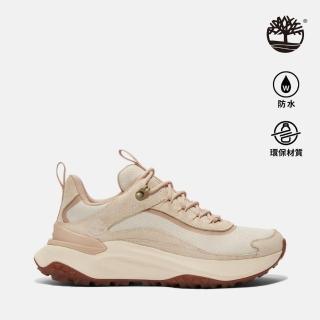 【Timberland 官方旗艦】女款米色Motion Access防水低筒健走鞋(A2N4BEW2)