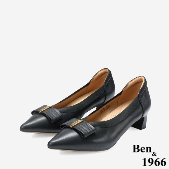 【Ben&1966】Ben&1966高級牛皮典雅時尚高跟鞋-24818