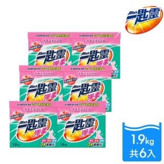 【一匙靈】ATTACK淨柔超濃縮洗衣粉(1.9KgX6盒/箱)