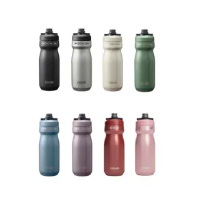 【CAMELBAK】Podium競速不鏽鋼真空保冰單車水瓶 530ml(保溫瓶/保冷瓶/保冰/水壺/補水/單車/戶外/運動)