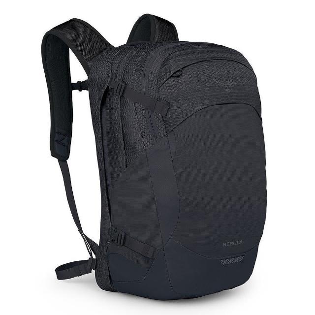 【Osprey】Nebula 32 專業多功能後背包 黑色(電腦背包 筆電背包 上班通勤背包)