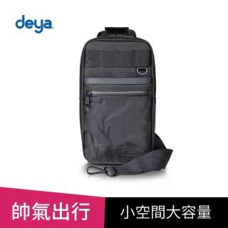 【deya】cross 直式抗菌斜肩包 黑迷彩︱防潑水 快取拉鍊設計