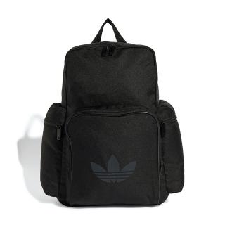 【adidas 愛迪達】Adicolor BP 黑色 運動包 書包 大容量 後揹包 JD5522