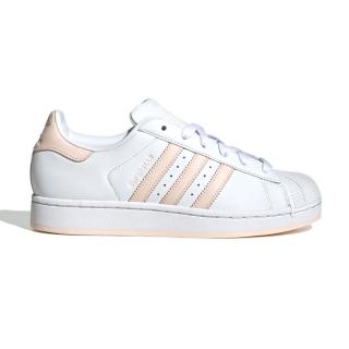 【adidas 愛迪達】Superstar II 男鞋 女鞋 白粉橘色 貝殼鞋 運動 經典 休閒 情侶 復刻 休閒鞋 JH7056