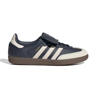 【adidas 愛迪達】Samba LT 女鞋 深藍色 運動 休閒 滑板 復古 麂皮 翻鞋舌 德訓鞋 愛迪達 休閒鞋 JH5705