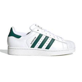 【adidas 愛迪達】Superstar II 男鞋 女鞋 白綠色 運動 休閒 中性 經典 復刻 貝殼鞋 休閒鞋 JQ4730