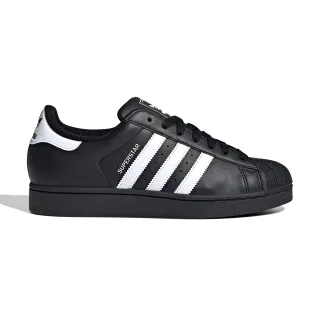 【adidas 愛迪達】Superstar II 男鞋 女鞋 黑色 貝殼色 運動 休閒鞋 JI0079