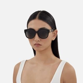【GUCCI 古馳】膠框太陽眼鏡(GG1409SK-001)