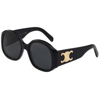 【CELINE】凱旋門 太陽眼鏡 CL40305U(黑色)