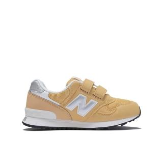 【NEW BALANCE】NB 313 童鞋 魔鬼氈 休閒鞋 運動鞋 中大童 黃 灰(PO313TD2-W)