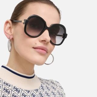 【GUCCI 古馳】膠框太陽眼鏡(GG1432S-001)