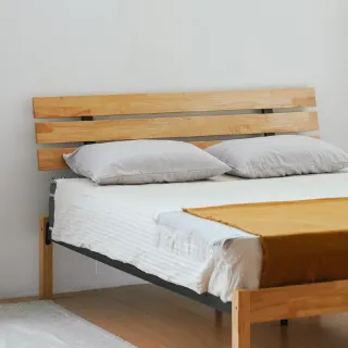 【RICHOME】山索雙人床頭片(實木床頭片 床頭板 BE288)