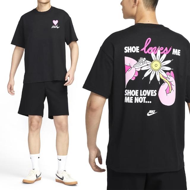 【NIKE 耐吉】Tee M90 OC V Day 男款 女款 黑色 運動 休閒 中性 圓領 情人節 短袖 HJ0585-010