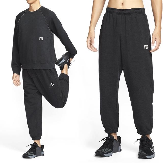 【NIKE 耐吉】Heritage Fleece Pant 男款 黑色 運動 休閒 縮口 棉褲 刷毛 長褲 HJ3146-010