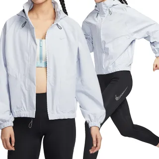 【NIKE 耐吉】Swift SF JKT 女款 藍色 口袋 拉鍊 慢跑 寬鬆 運動 休閒 立領 外套 HV4876-085