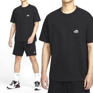 【NIKE 耐吉】Tee M90 SNKR Patch PK 男款 黑色 運動 休閒 圓領 上衣 短袖 HJ0575-010