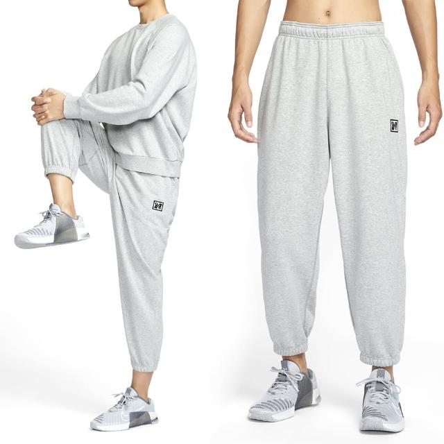 【NIKE 耐吉】Heritage Fleece Pant 男款 灰色 運動 休閒 縮口 棉褲 刷毛 長褲 HJ3146-077