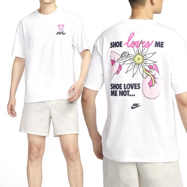 【NIKE 耐吉】Tee M90 OC V Day 男款 女款 白色 運動 休閒 中性 圓領 情人節 短袖 HJ0585-100