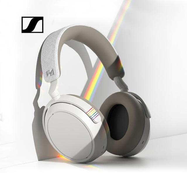 【SENNHEISER 森海塞爾】MOMENTUM 4 Wireless 主動降噪耳罩式藍牙耳機 Pride Edition 彩虹限定版