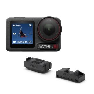 【DJI】Osmo Action 5 Pro 暢拍套裝 運動相機 + 冷靴拓展套件 + 256G記憶卡 + 原廠收納包(公司貨)