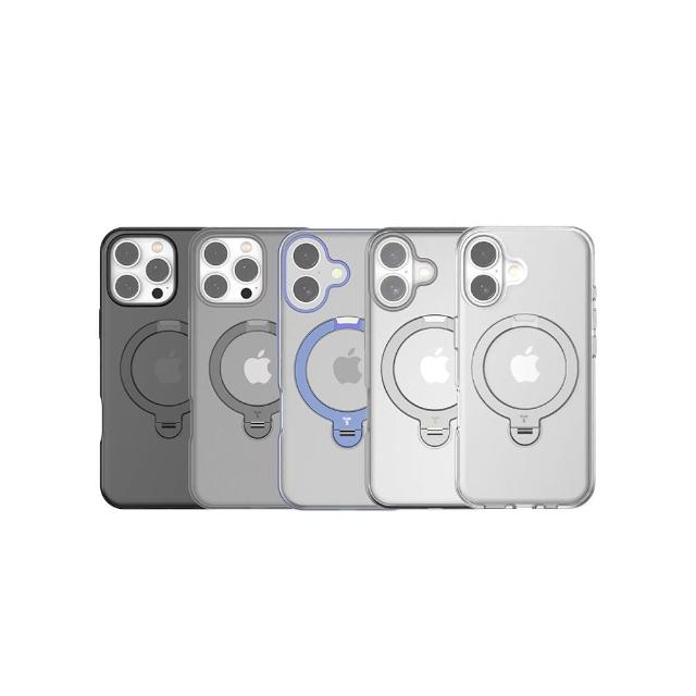 【TORRAS 圖拉斯】UPRO Ostand Spin iPhone 16/15/14 MagSafe 支架防摔手機殼
