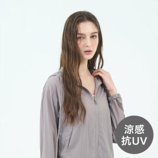 【GIORDANO 佐丹奴】女裝涼感抗UV輕薄外套(70 石英紫)
